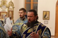 25-Служение епископа Амфилохия в канун праздника Введения во храм Пресвятой Богородицы