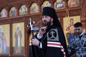 Чтение третьей части Покаянного канона преподобного Андрея Критского в Андреевском соборе