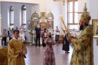 8-Божественная Литургия в Андреевском соборе в Неделю 4-ю по Пятидесятнице