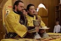 15-Божественная Литургия в Андреевском соборе в Неделю 4-ю по Пятидесятнице