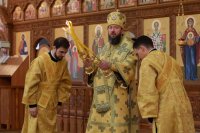 18-Божественная Литургия в Андреевском соборе в Неделю 4-ю по Пятидесятнице