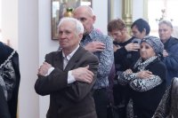 14-В пятницу первой седмицы Великого поста епископ Амфилохий возглавил служение Литургии Преждеосвященных Даров в кафедральном соборе