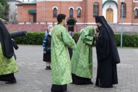 6-Служение епископа Амфилохия в канун праздника Святой Троицы