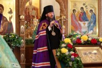 10-Служение епископа Амфилохия в канун праздника Святой Троицы
