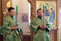 12-Служение епископа Амфилохия в канун праздника Святой Троицы