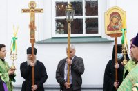 17-Служение епископа Амфилохия в канун праздника Святой Троицы