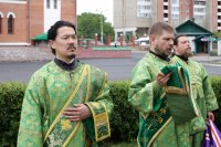 19-Служение епископа Амфилохия в канун праздника Святой Троицы