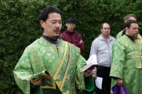 24-Служение епископа Амфилохия в канун праздника Святой Троицы