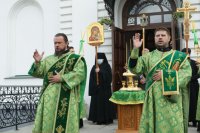 33-Служение епископа Амфилохия в канун праздника Святой Троицы