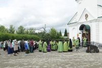 34-Служение епископа Амфилохия в канун праздника Святой Троицы