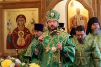 39-Служение епископа Амфилохия в канун праздника Святой Троицы