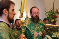 42-Служение епископа Амфилохия в канун праздника Святой Троицы