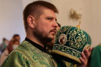 44-Служение епископа Амфилохия в канун праздника Святой Троицы