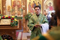 46-Служение епископа Амфилохия в канун праздника Святой Троицы