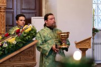 53-Служение епископа Амфилохия в канун праздника Святой Троицы