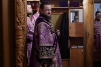 10-Служение епископа Амфилохия в субботу первой седмицы Великого поста