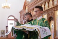 7-Празднование Святой Пятидесятницы в главном храме Восточного Казахстана
