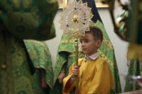 16-Празднование Святой Пятидесятницы в главном храме Восточного Казахстана