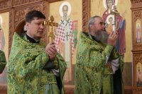 20-Празднование Святой Пятидесятницы в главном храме Восточного Казахстана