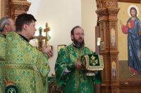 21-Празднование Святой Пятидесятницы в главном храме Восточного Казахстана