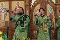 30-Празднование Святой Пятидесятницы в главном храме Восточного Казахстана