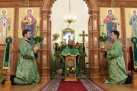 31-Празднование Святой Пятидесятницы в главном храме Восточного Казахстана