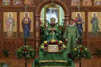 36-Празднование Святой Пятидесятницы в главном храме Восточного Казахстана
