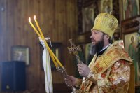 12-В праздник Собора Пресвятой Богородицы в Покровском храме Усть-Каменогорска была совершена Божественная Литургия