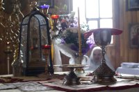 23-В праздник Собора Пресвятой Богородицы в Покровском храме Усть-Каменогорска была совершена Божественная Литургия