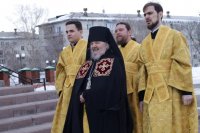 2-Служение епископа Амфилохия в Неделю о мытаре и фарисее