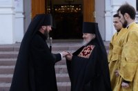 3-Служение епископа Амфилохия в Неделю о мытаре и фарисее