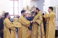 8-Служение епископа Амфилохия в Неделю о мытаре и фарисее