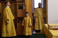 12-Служение епископа Амфилохия в Неделю о мытаре и фарисее