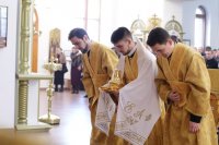 14-Служение епископа Амфилохия в Неделю о мытаре и фарисее