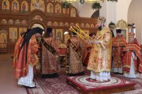 11-Память святых новомучеников и исповедников Восточно-Казахстанских молитвенно почтили в кафедральном соборе