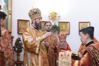 14-Память святых новомучеников и исповедников Восточно-Казахстанских молитвенно почтили в кафедральном соборе