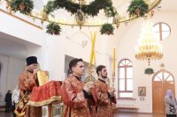 16-Память святых новомучеников и исповедников Восточно-Казахстанских молитвенно почтили в кафедральном соборе