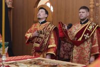18-Память святых новомучеников и исповедников Восточно-Казахстанских молитвенно почтили в кафедральном соборе