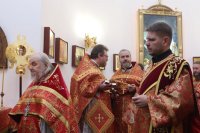 20-Память святых новомучеников и исповедников Восточно-Казахстанских молитвенно почтили в кафедральном соборе