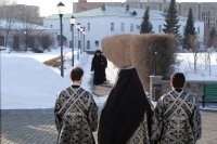 2-Литургия Преждеосвященных Даров в Троицком монастырском  храме города Усть-Каменогорска