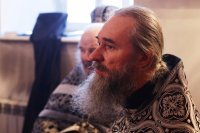 18-Литургия Преждеосвященных Даров в Троицком монастырском  храме города Усть-Каменогорска