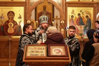 24-Литургия Преждеосвященных Даров в Троицком монастырском  храме города Усть-Каменогорска