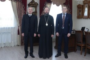 Генеральный Консул Российской Федерации  посетил епархиальное управление
