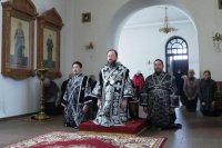7-Служение епископа Амфилохия в пятницу второй седмицы Великого поста
