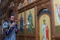 1-Служение епископа Амфилохия  в канун праздника Сретения Господа Бога  и Спаса нашего Иисуса Христа