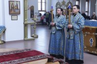 4-Служение епископа Амфилохия  в канун праздника Сретения Господа Бога  и Спаса нашего Иисуса Христа