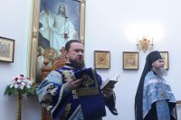 5-Служение епископа Амфилохия  в канун праздника Сретения Господа Бога  и Спаса нашего Иисуса Христа