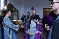 11-Служение епископа Амфилохия  в канун праздника Сретения Господа Бога  и Спаса нашего Иисуса Христа
