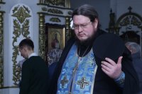 12-Служение епископа Амфилохия  в канун праздника Сретения Господа Бога  и Спаса нашего Иисуса Христа