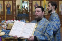 15-Служение епископа Амфилохия  в канун праздника Сретения Господа Бога  и Спаса нашего Иисуса Христа
